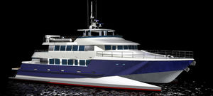Motor-Katamarane Luxus-Superyacht