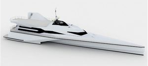 Motor-Trimarane Luxus-Superyacht 1