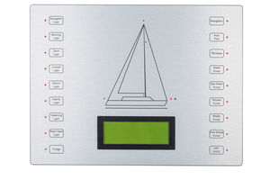 Bedienfeld für Boot