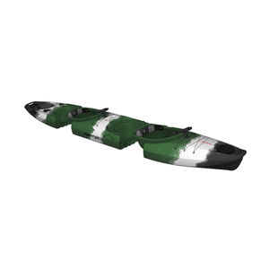 Kajak mit Brücke / zusammenklappbar / für Angelsport / Tandem