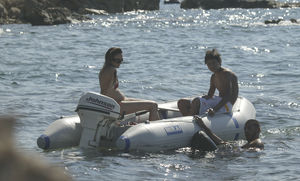 Außenborder-Schlauchboot