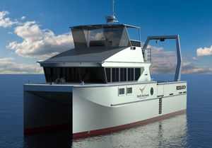 Forschungsboot Berufsschiff