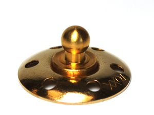 Druckknopf für Boote / für Persenninge / außen / Metall