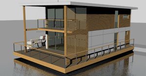 schwimmendes Haus 1
