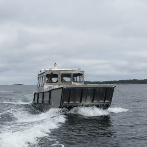 Landing craft / Katamaran / Außenbord / Aluminium