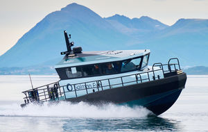 Arbeitsboot Berufsschiff