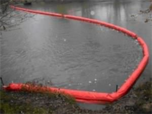 Sperre zur Schadstoffbekämpfung / schwimmend / für Häfen / für Fluss