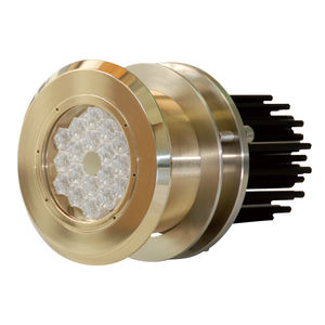 Unterwasserbeleuchtung für Boot / LED / Borddurchlass / Bronze