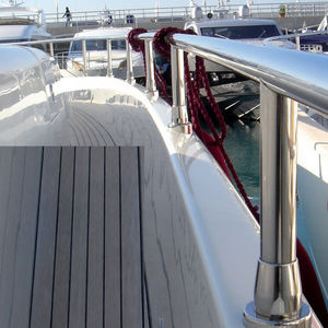 Handlauf für Boote / polierter Edelstahl