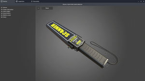 Simulator für tragbaren Metalldetektor