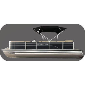 Außenbord-Pontonboot / Aluminium / max. 9 Personen