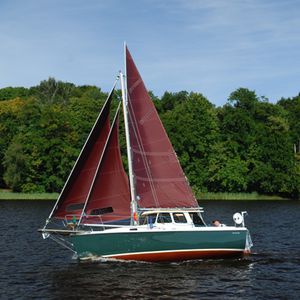 Segelboot für Kreuzfahrten