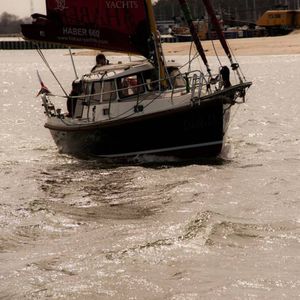 Segelboot für Kreuzfahrten