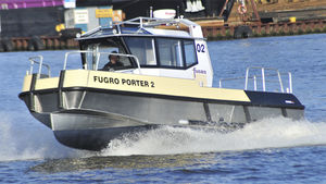 Boot für hydrographische Studien