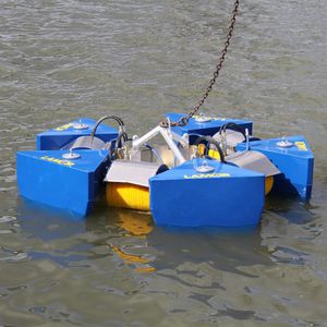 Ölskimmer mit Wehr