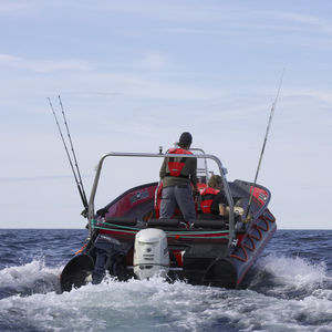 Außenborder-Schlauchboot