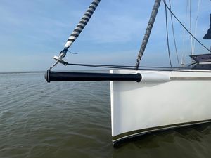 Bugspriet für Segelboot