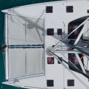 Trampolin für Mehrrumpfboote