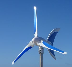 Windgenerator für Boot