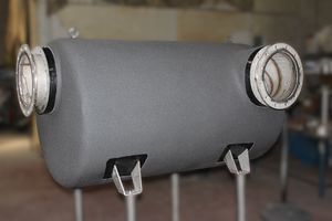 Auspufftopf für Freizeitboote 1
