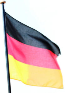 Flaggenstock für Boot 1