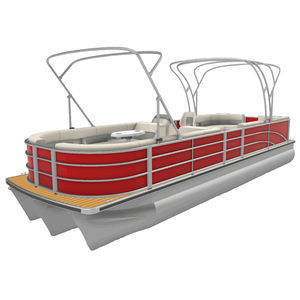 Außenborder-Pontonboot