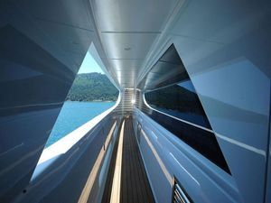Verglasung für Yacht