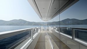 Verglasung für Yacht