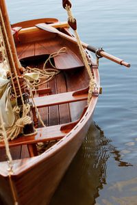 traditionelles Segelboot