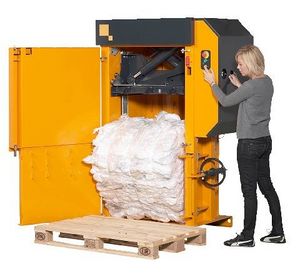 Müllpresse für Glas / Papier / Aluminium / Kunststoffe