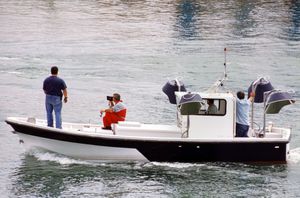 Berufs-Hilfsboot für Fischerei