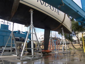 Motorboot-Bootsgestell