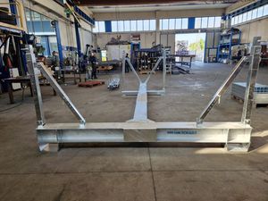 Bootsgestell für Segelboot
