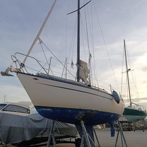 Bootsgestell für Segelboot