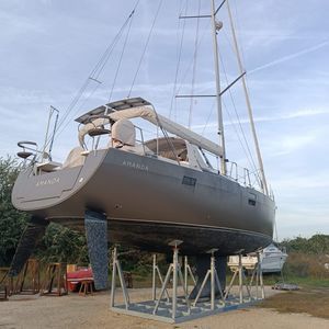 Bootsgestell für Segelboot 1