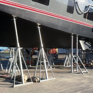 Bootsgestell für Motorboot