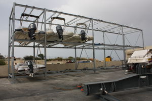 Rack für Boot