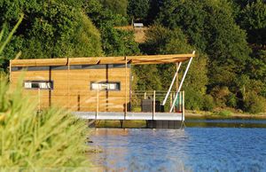 schwimmendes Haus