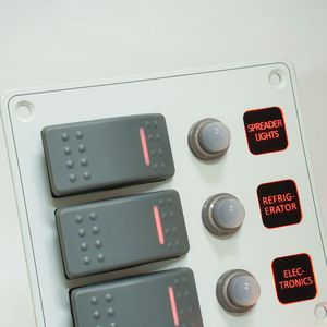 Schalttafel für Boot