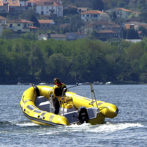 Außenborder-Schlauchboot