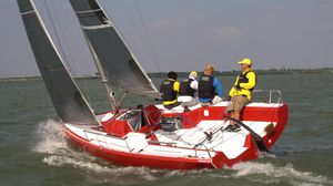 Regatta-Kielboot-Segelboot