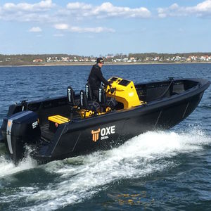 Patrouillenboot Berufsboot / Außenbord / HDPE