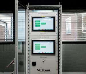 Gesichertes Verbindungssystem für Schiffe/Kai (GNL)