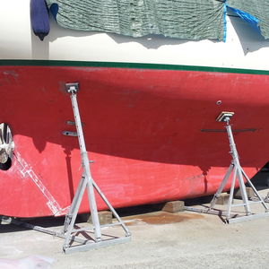 Stützfuß zum Aufdocken für Boote
