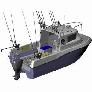 Arbeitsboot Berufsschiff 1