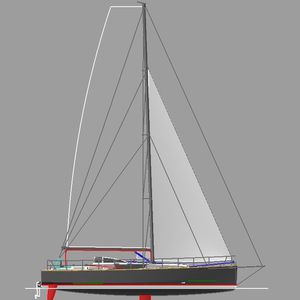Segelboot für sportliches Fahrtensegeln