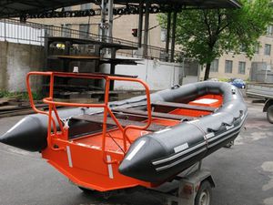 Rettungsboot / Außenbord / Festrumpf-Schlauchboot