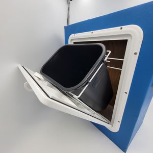 Abfalleimer für Boot