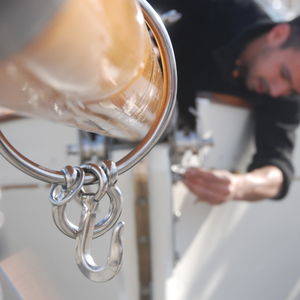 Bugspriet für Segelboot