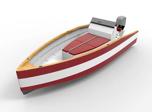 Außenborder-Konsolenboot